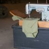 Silky Label verantwoord naaimachine Romper Lange Mouw Pesto Green