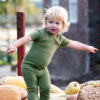 Jumpsuit Pesto Green - Korte Mouw - Thumbnail Image 3